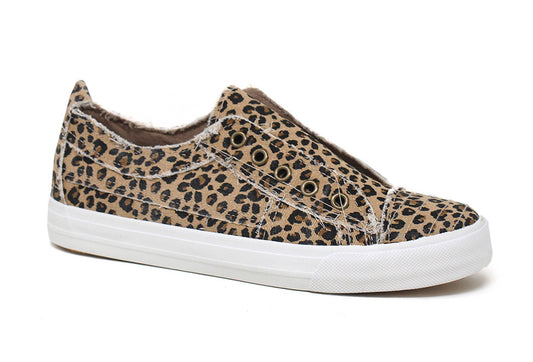 Leopard Slip on Sneakers